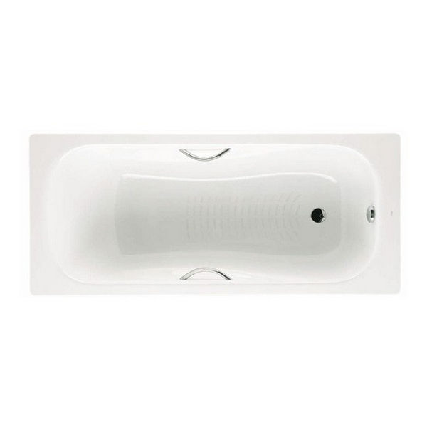Ванна стальная эмалированная Roca Princess-N 170х75 см без ручек и ножек